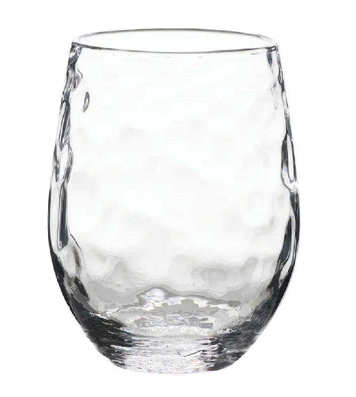 Affordable travel tumblers for commuters-Juliska Puro Stemless White Wine Glass