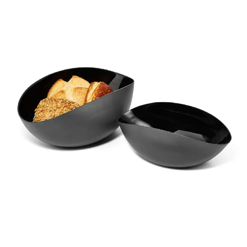 Soft-touch ceramic dishes for home-Pane Bread Basket Set