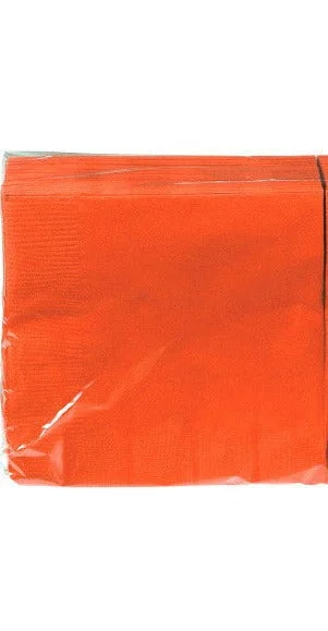 Custom-engraved serving trays-NAPKIN - ORANGE PEEL 100 CT/PKG       BEVERAGE