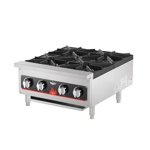 Compact stainless steel trays-Vollrath 40738 Cayenne 36" Propane Gas Hot Plate