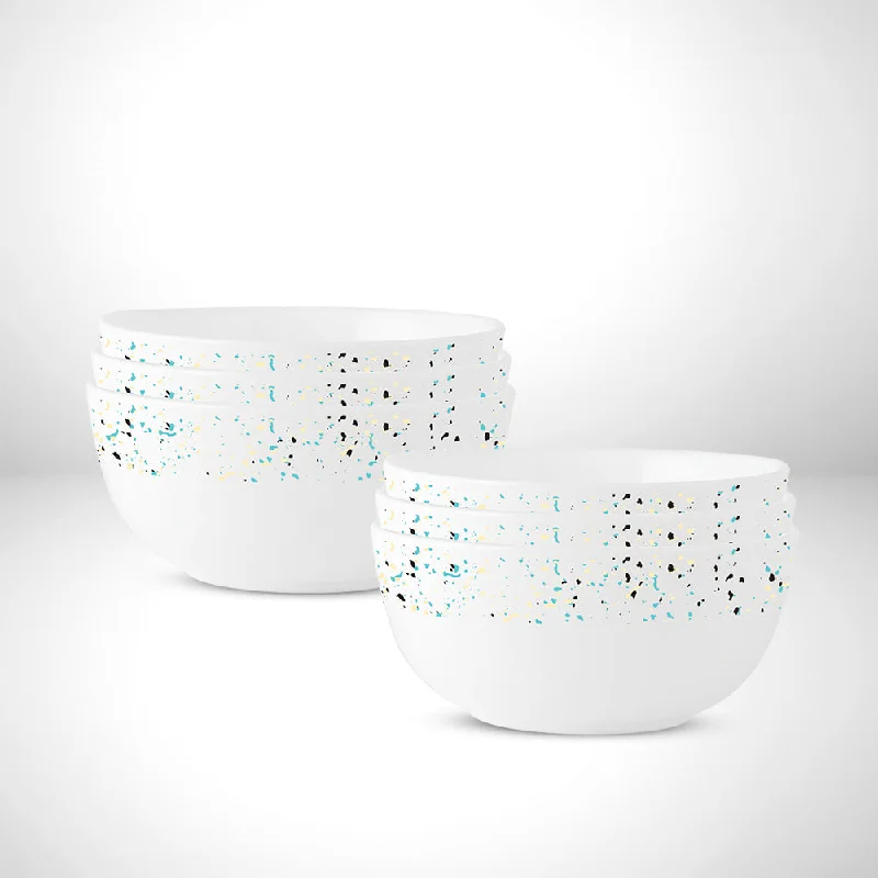 Designer dinnerware with bold designs-Larah by Borosil Riva Veg Bowl Set