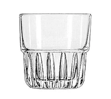 High-end crystal tumblers for cocktails-Libbey 15432 Everest 7 oz Rocks / Old Fashioned Glass - 36/Case | Denson CFE