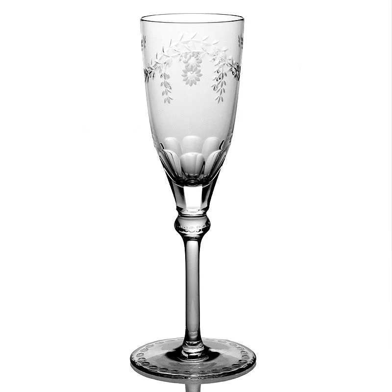 Luxury glass tumblers for water-Elizabeth Champagne Flute