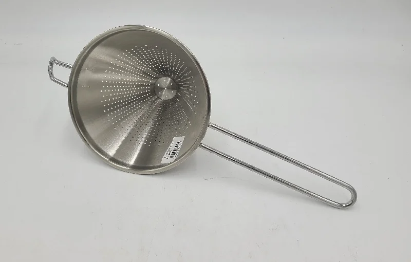 Multi-use dinnerware for casual dining-6.5" S/S STRAINER W/HANDLE