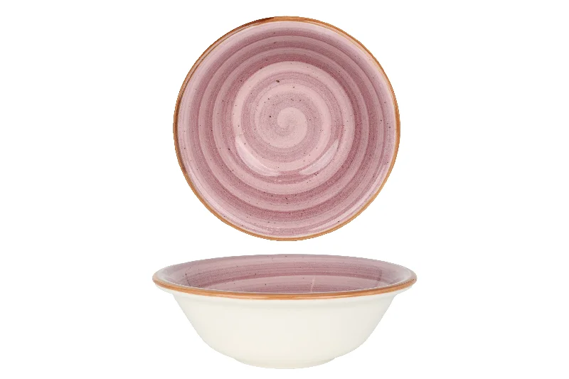 Soft-touch ceramic dishes for home-Aura Blackberry Bowl 16 cm (400cc)