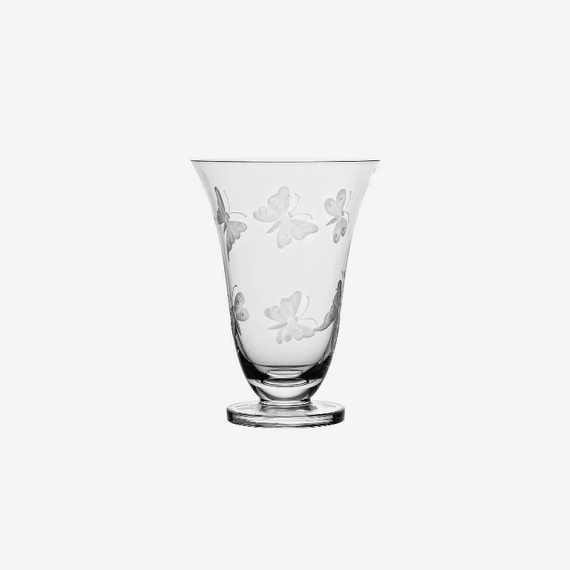 High-quality porcelain cups for guests-Butterfly Goblet