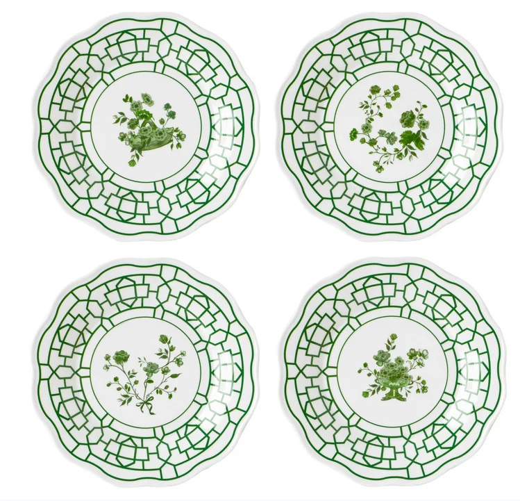 Mini appetizer plates for entertaining-SKU#:  MEL030