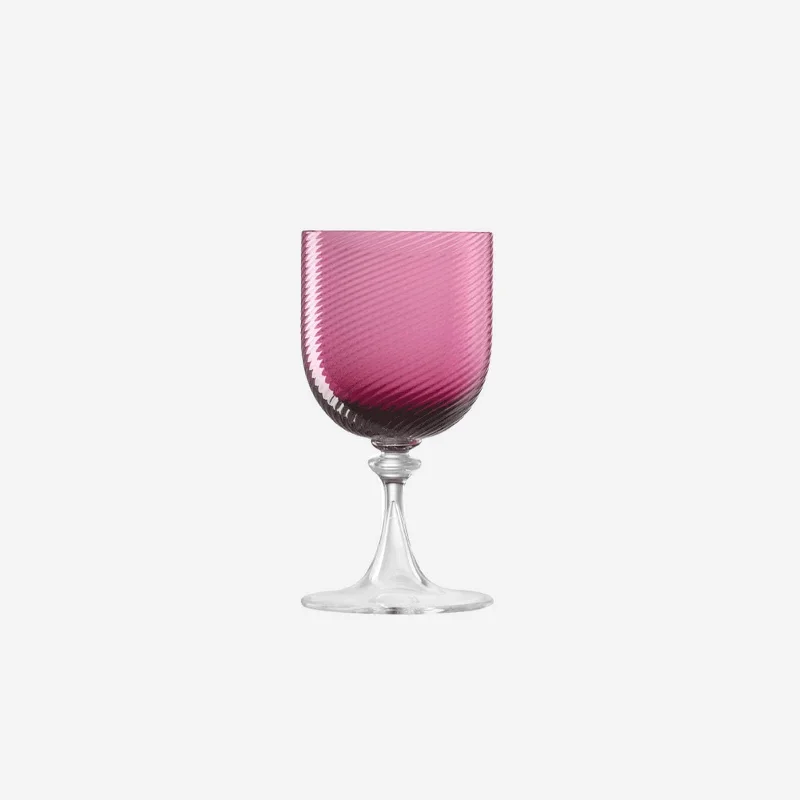 Casual plastic tumblers for kids-Torse White Wine Glass Ruby Red