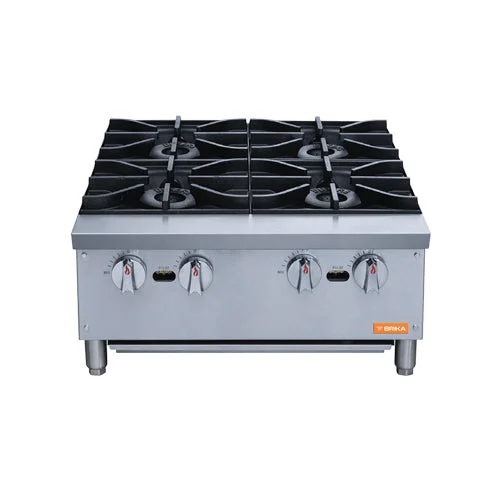 Oversized bowls for family dinners-Brika BHP-244 24" Propane Gas Hot Plate