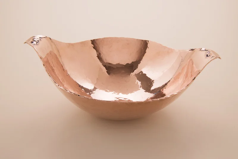 Stackable ceramic bowls for storage-Copper Bowl