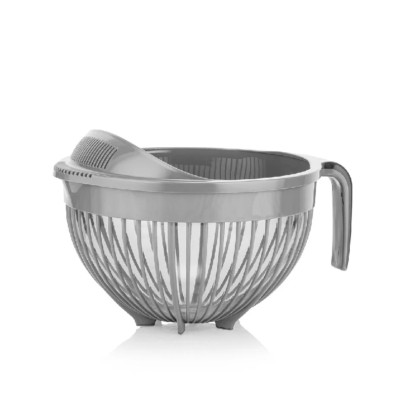 Luxury dinnerware sets for guests-PLASTIC RICE STRAINER