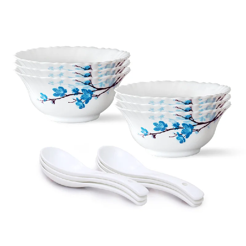 Larah by Borosil Mimosa Soup Bowl Set