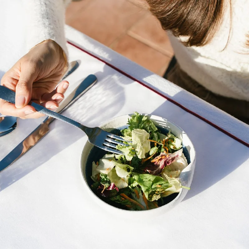 Durable bamboo trays for serving-Izola Ceramic Breakfast Bowl