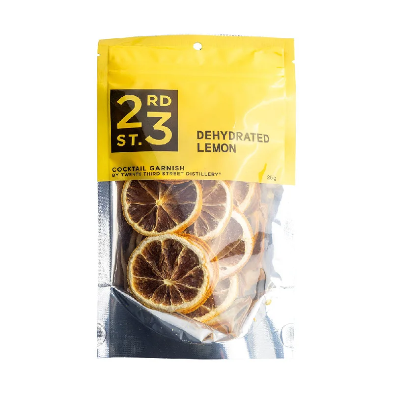 Casual melamine trays for outdoors-23rd Street Distillery Dehydrated Lemon 25g Pack