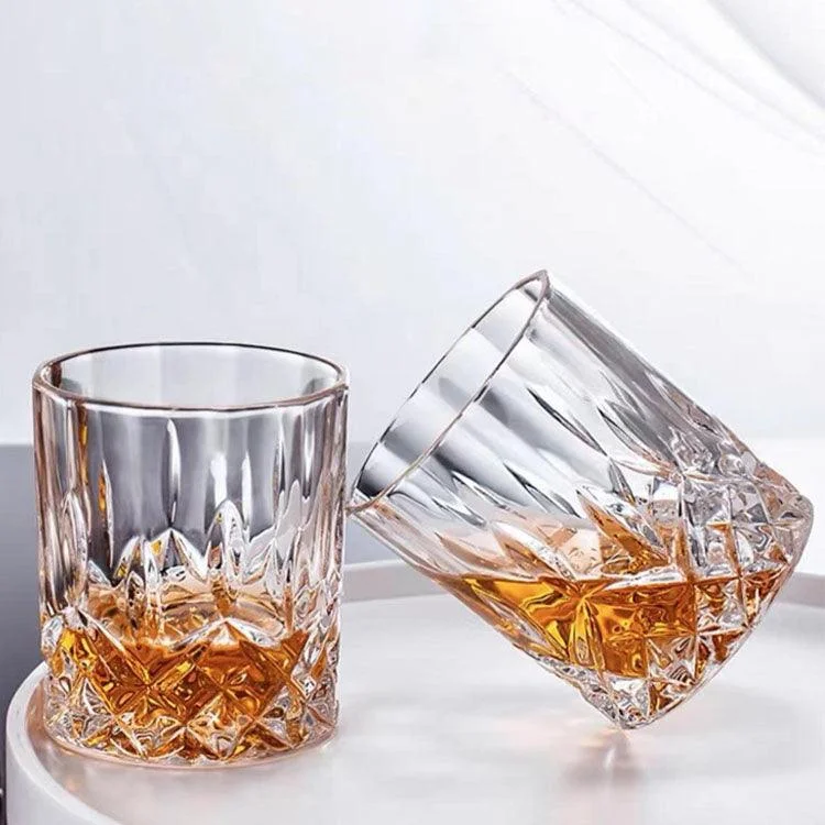 Durable plastic cups for kids-Premium Whiskey Glasses