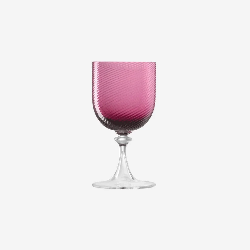 Oversized tumblers for hydration-Torse Red Wine Glass Ruby Red