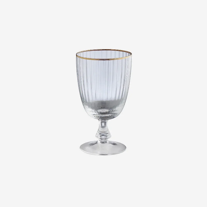 Soft-touch insulated cups for kids-Filo Oro Red Wine Glass