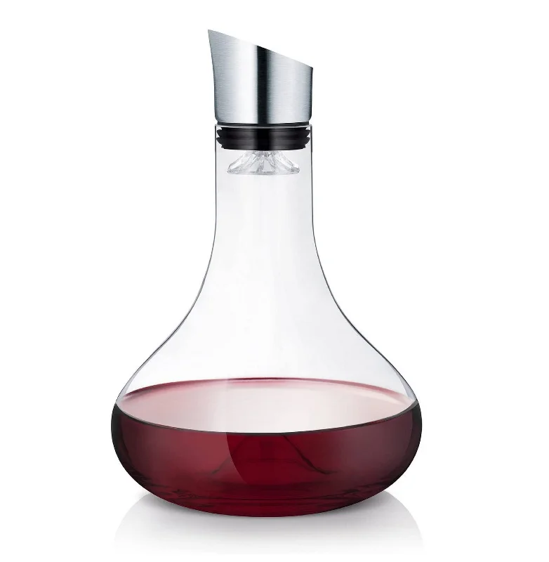 Waterproof stainless steel tumblers-Blomus Wine Decanter Alpha With Aerator