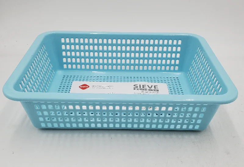 Trendy holographic dinnerware-10.75"x8"x3" PLASTIC BASKET-RECTANGLE