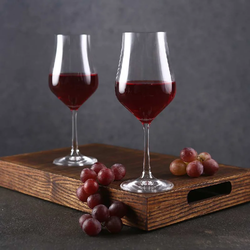 Casual glass tumblers for daily use-Modena Wine Glass 350 ml (Set of 6)