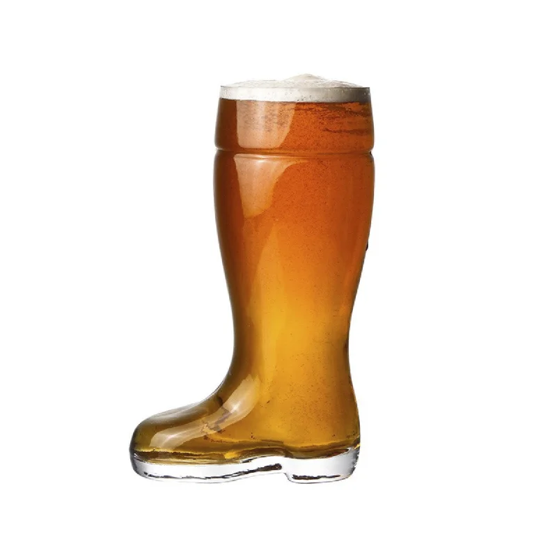 Boho-style ceramic cups for tea-Boot Beer Mug