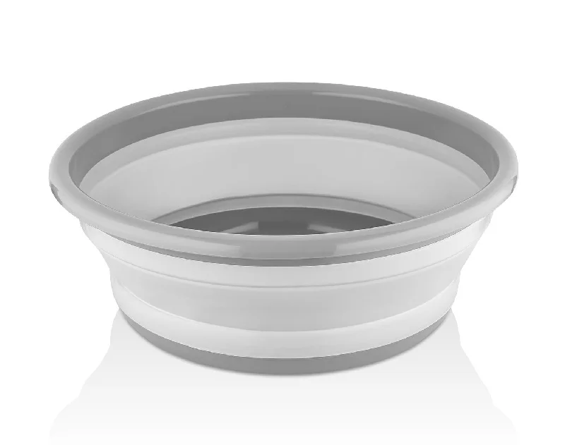 Compact stainless steel trays-SILICONE COLLAPSIBLE BOWL