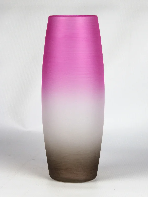 Stylish hanging planters for indoors-table pink art decorative glass vase 7736/300/sh317.2