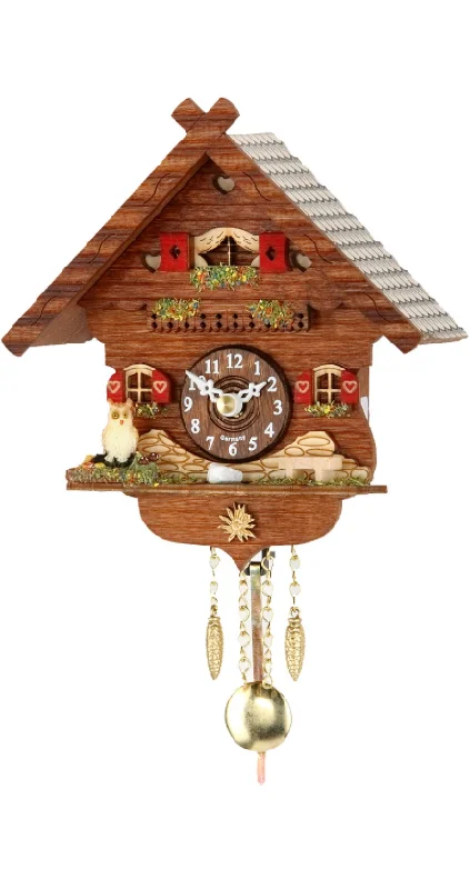 Luxury ceiling fans with lights-2043PQ - Novelty Chalet w/ Owl