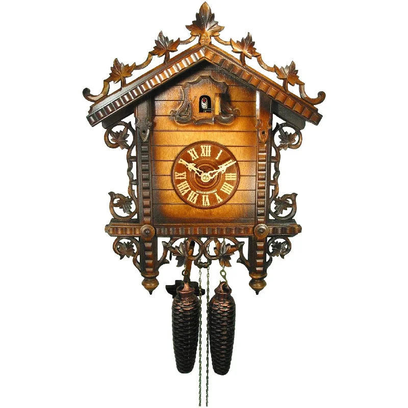 Durable area rugs for bedrooms-August Schwer Chalet_Style Cuckoo Clock - 2.0120.12.C - Made in Germany