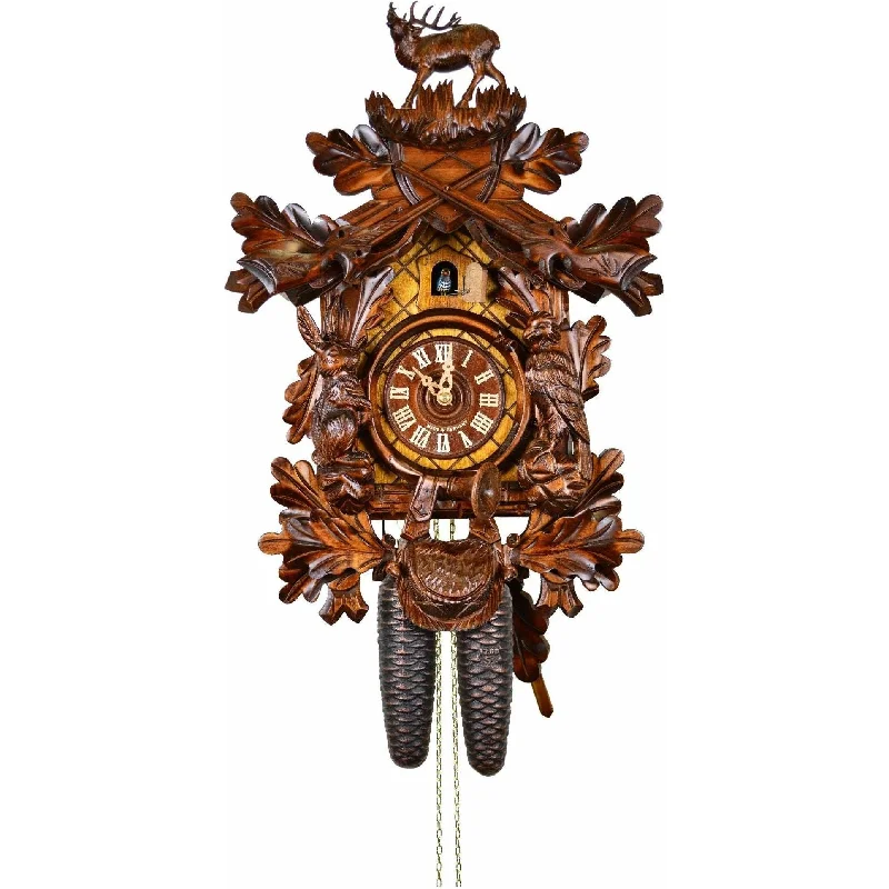 Luxury crystal table lamps-August Schwer Cuckoo Clock - 2.0112.01.C - Made in Germany