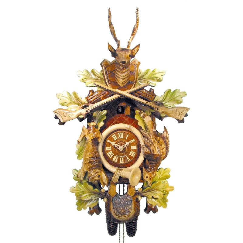 Designer accent trays with handles-August Schwer Cuckoo Clock - 2.0125.03.C - Made in Germany