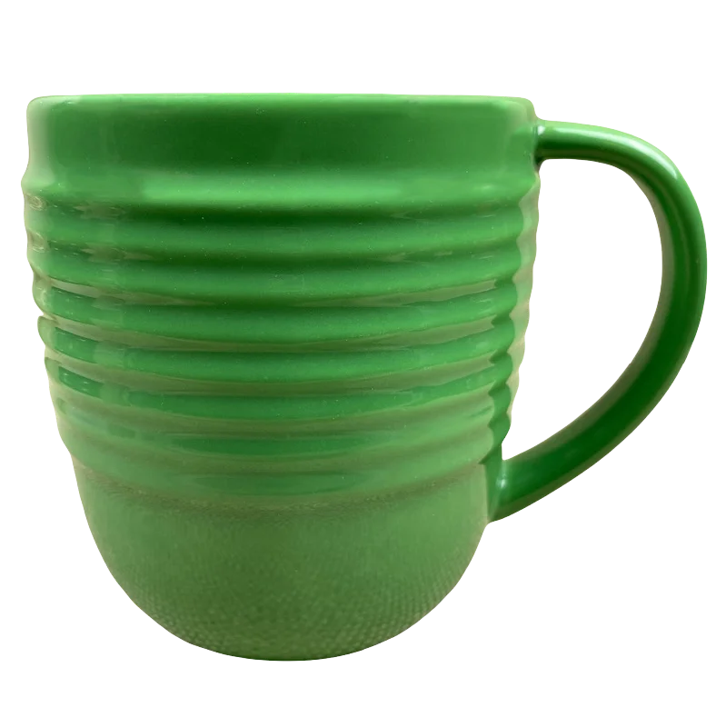 Reusable silicone cups for parties-Beehive Green Mug Bosco Ware