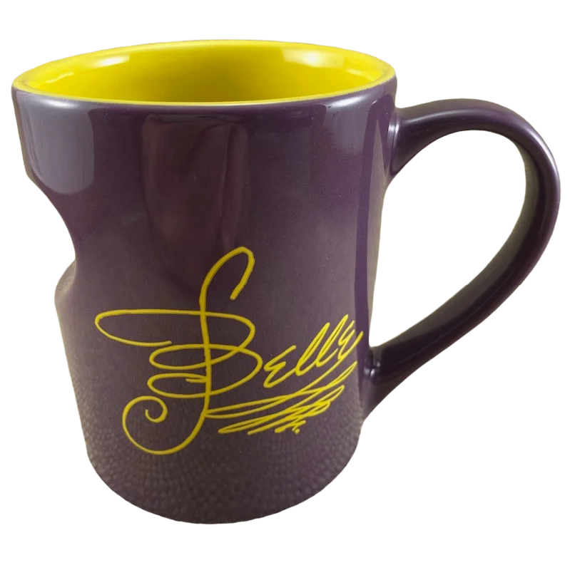 Casual glass tumblers for daily use-Belle 3D Heart Cutout Signature Mug Disney