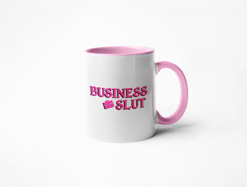 Stylish matte black tumblers-Business Slut -  Coffee Mug