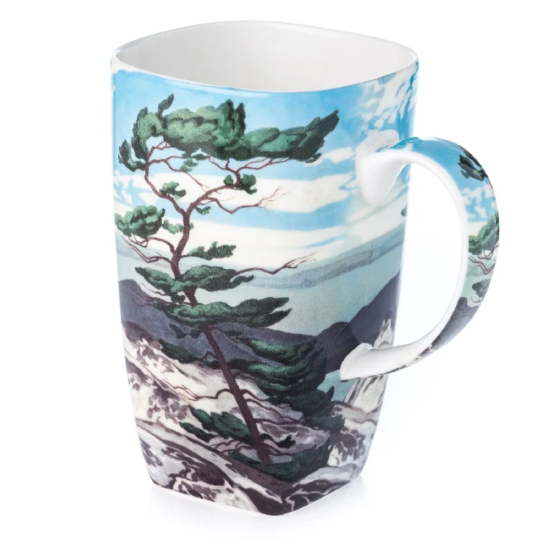 Affordable travel tumblers for commuters-Casson White Pine Grande Mug