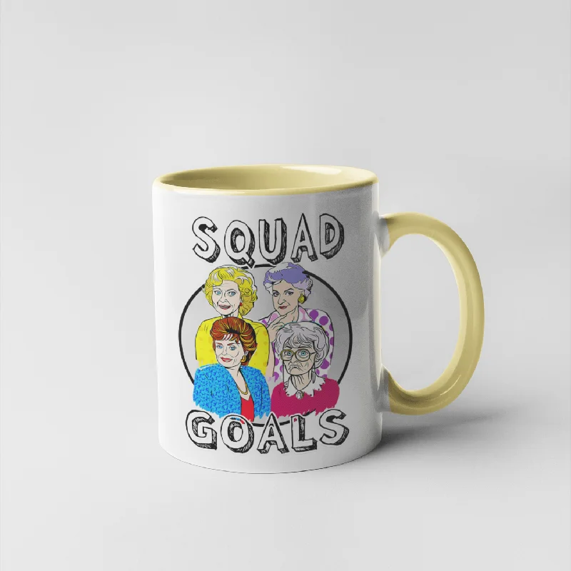 Trendy matte tumblers for coffee-Golden Girls Squad Coffee Mug