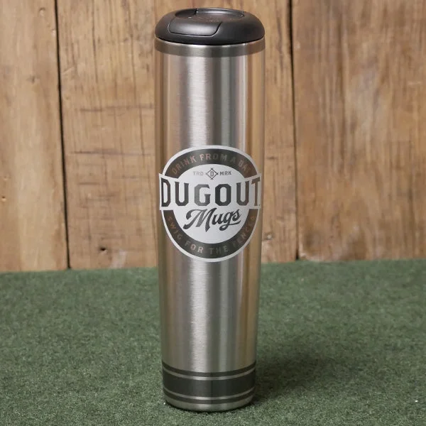 Trendy pastel tumblers for women-Dugout Mugs Metal Dugout Mug | Stainless Steel Baseball Bat Mug