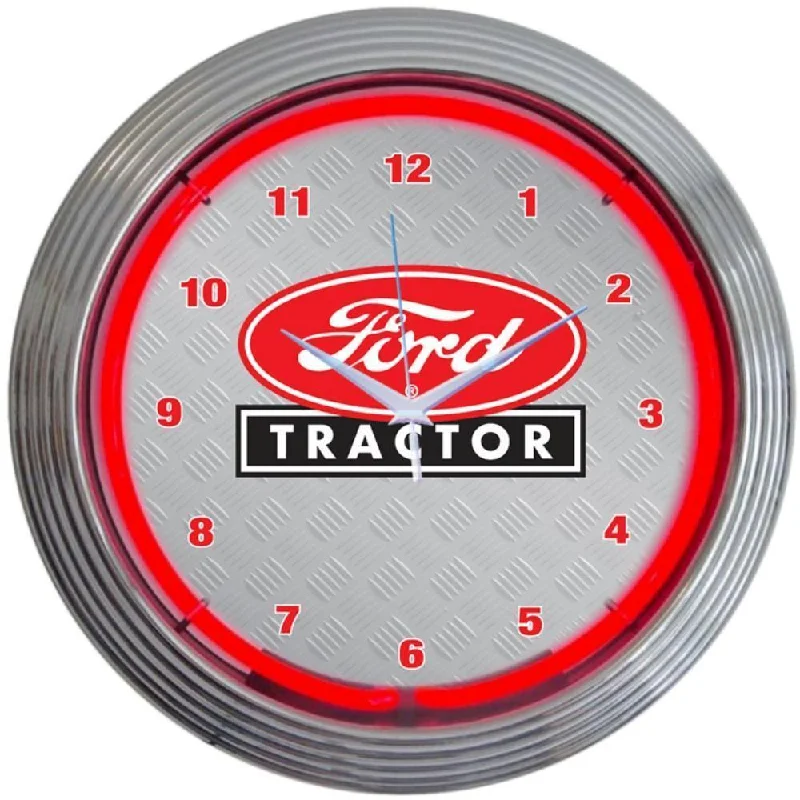 Personalized photo frames for gifts-Ford Tractor Neon Clock