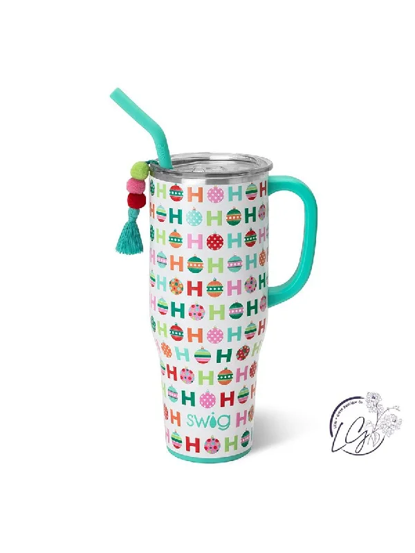 Lightweight aluminum cups for hiking-HoHoHo Mega Mug By Swig Life