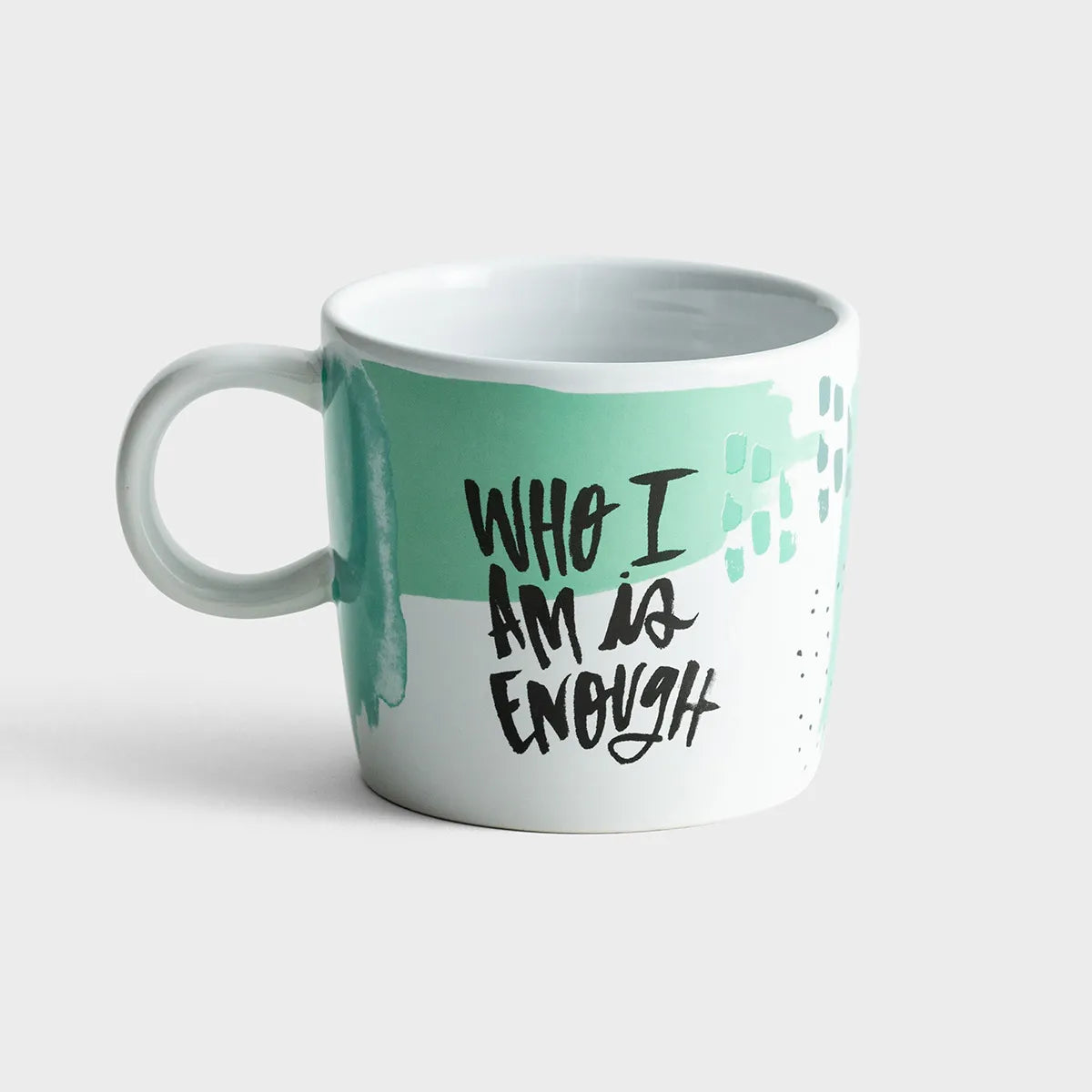 Soft plastic mugs for outdoor use-I Am Enough Mug