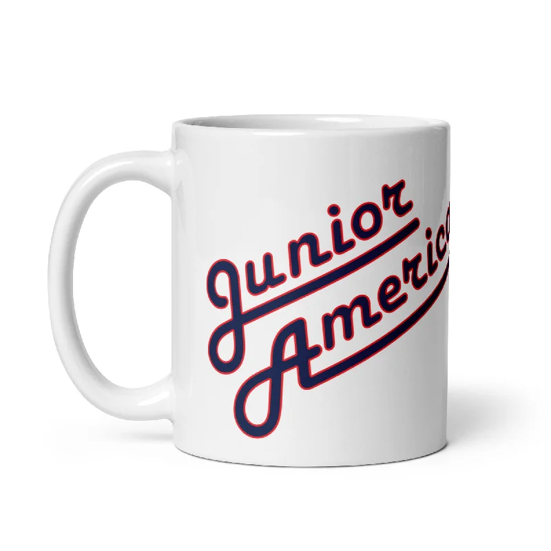 Trendy holographic mugs for women-Junior America Mug