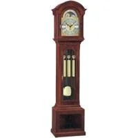 Designer accent trays with handles-Kieninger 0105-31-01 Snowden Floor Clock, Westminster Chimes, 8-Day, Mahogany