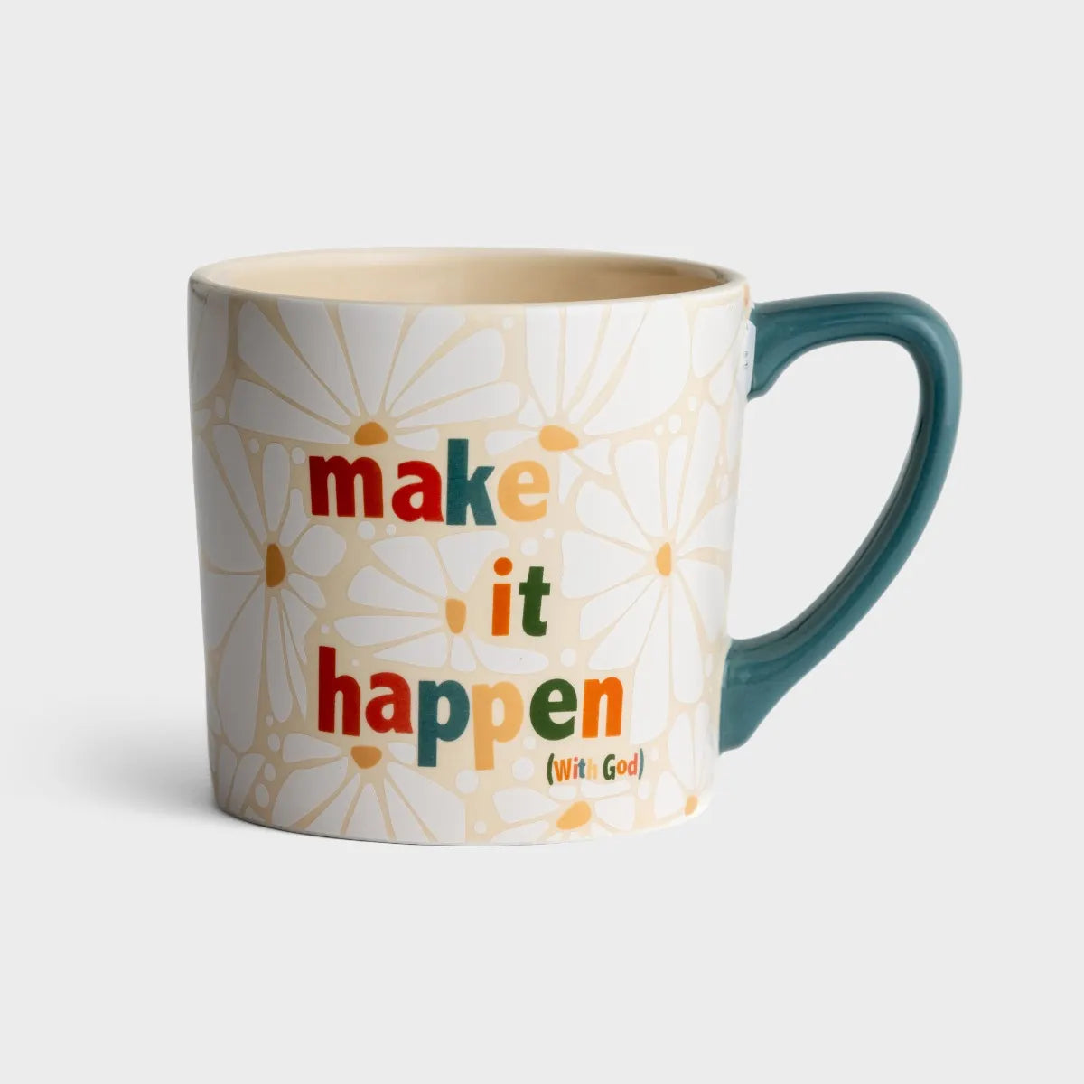 Affordable glass cups for parties-Make It Happen Mug