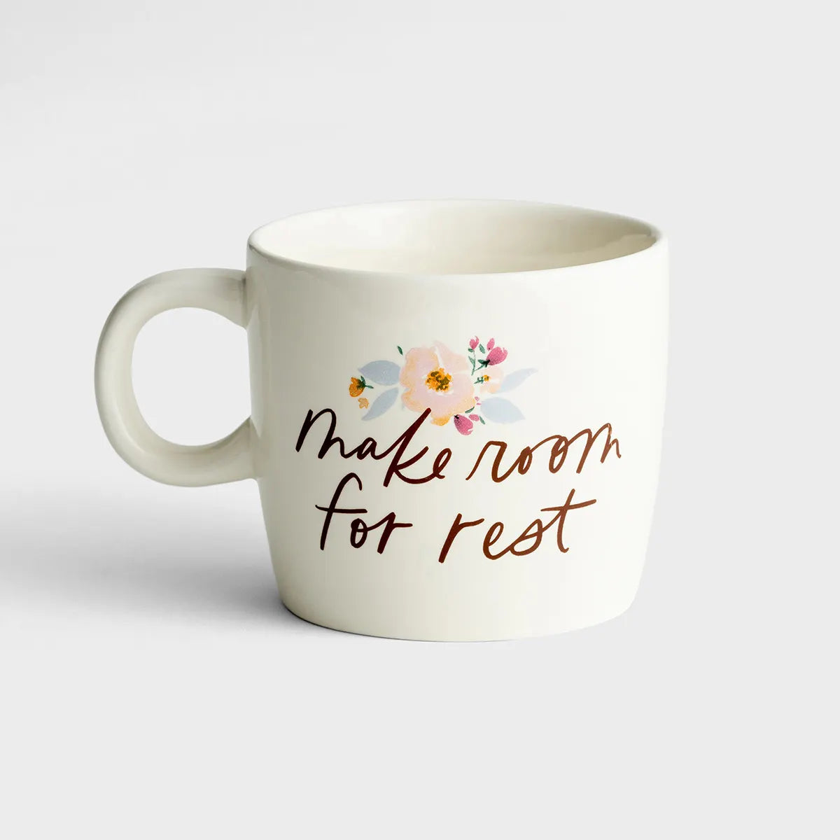 Luxury crystal mugs for special occasions-Make Room For Rest Mug