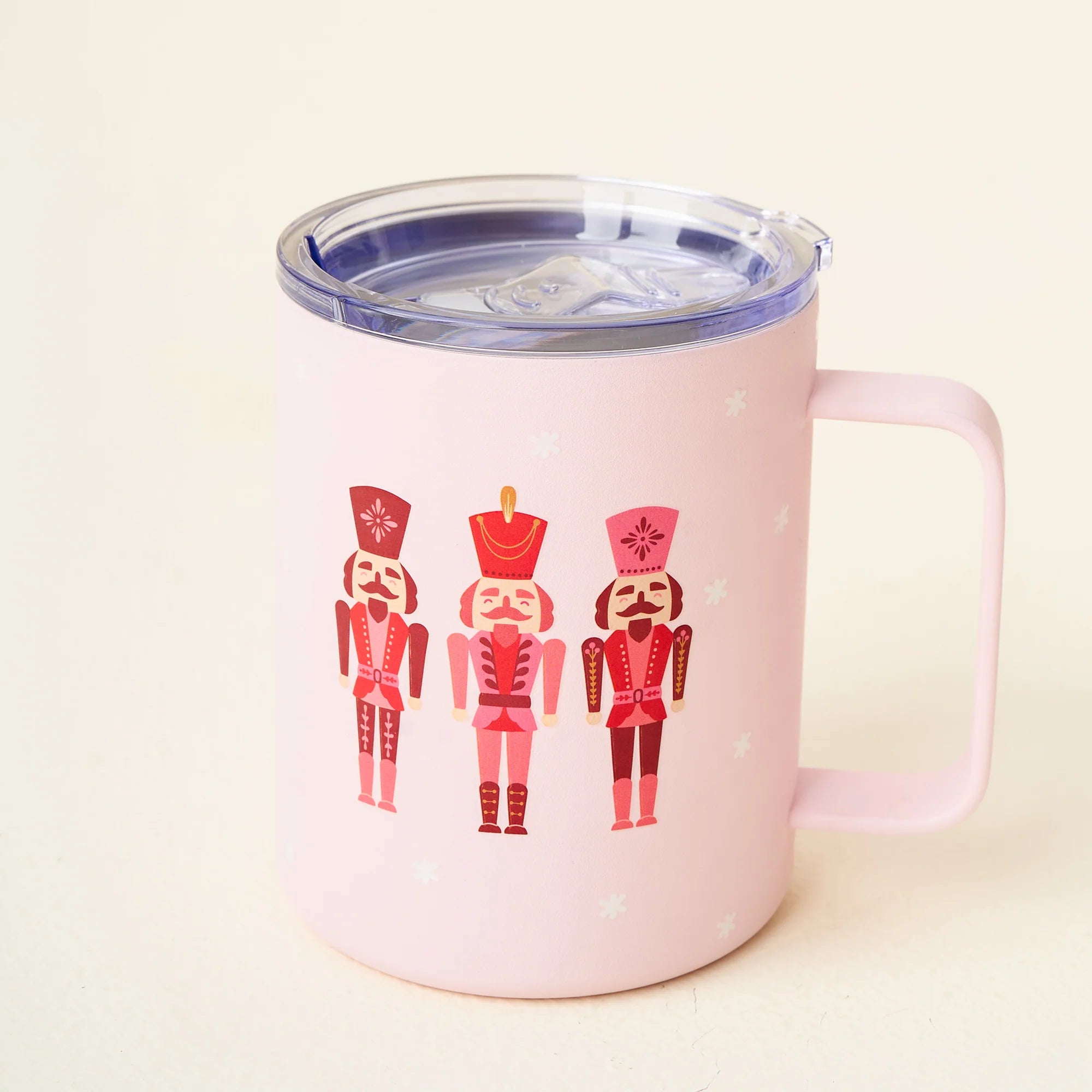 Retro-style coffee mugs for home-Nutcracker Insulated Mug