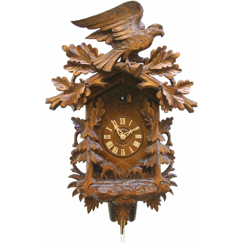 Stackable storage baskets for organization-Rombach & Haas 3655 Mechanical Cuckoo Clock  - Made in Germany