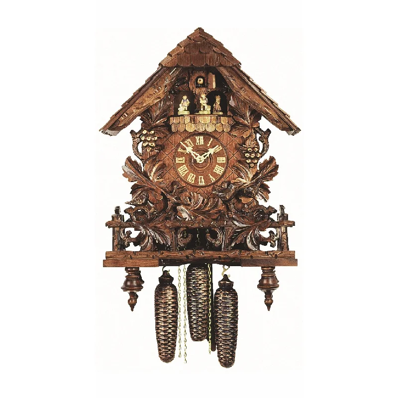 Large woven baskets for storage-Rombach & Haas Cuckoo Clock 4701 - Made in Germany