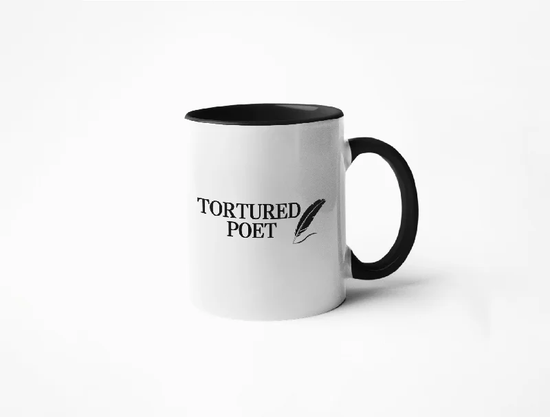 Designer tumblers with bold designs-Tortured Poet - Coffee Mug - Taylor Swift Inspired