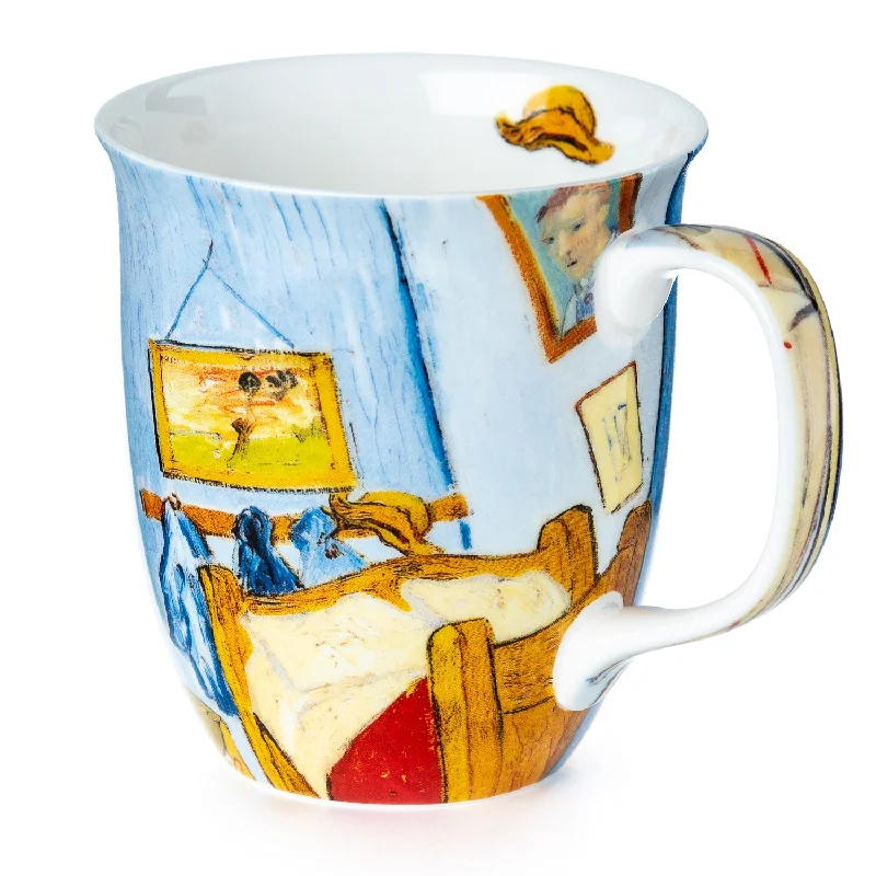 Elegant teacups with floral designs-Van Gogh Bedroom at Arles Java Mug