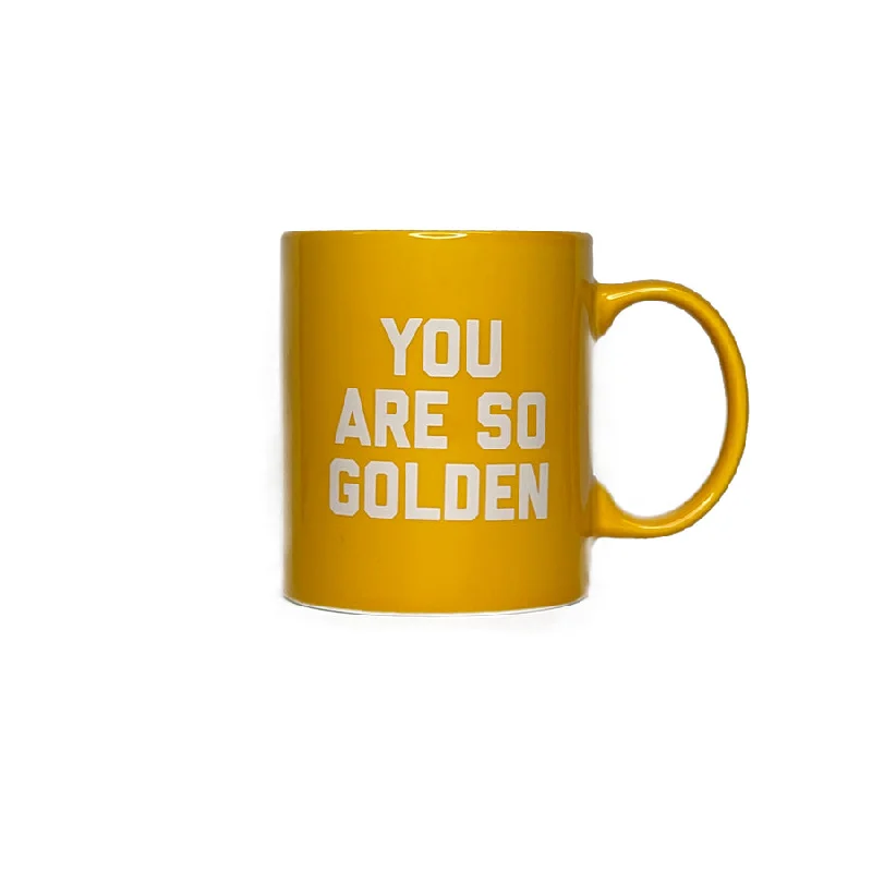 Trendy ombre glass tumblers-You are So Golden Mug